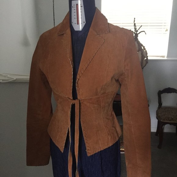 JACKET IN LEATHER - Picture 1 of 5